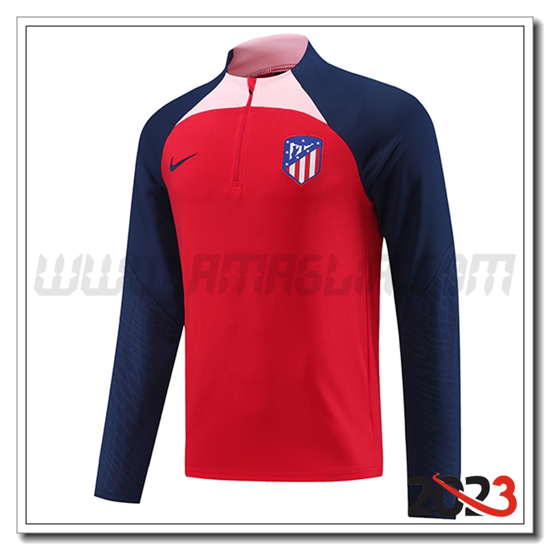 Felpa Allenamento Atletico Madrid blu navy 2023 2024