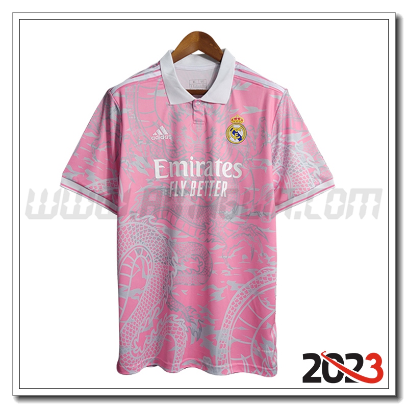 Real Madrid Maglia Calcio 2023 2024 Rosa