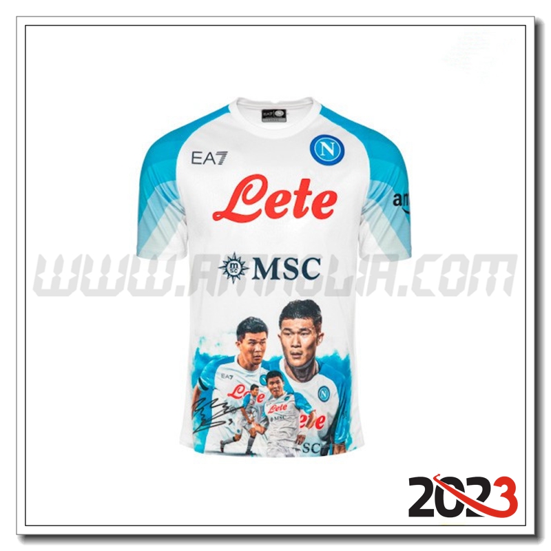 Magliette SS Napoli Face Game Minjae Match 2022/2023