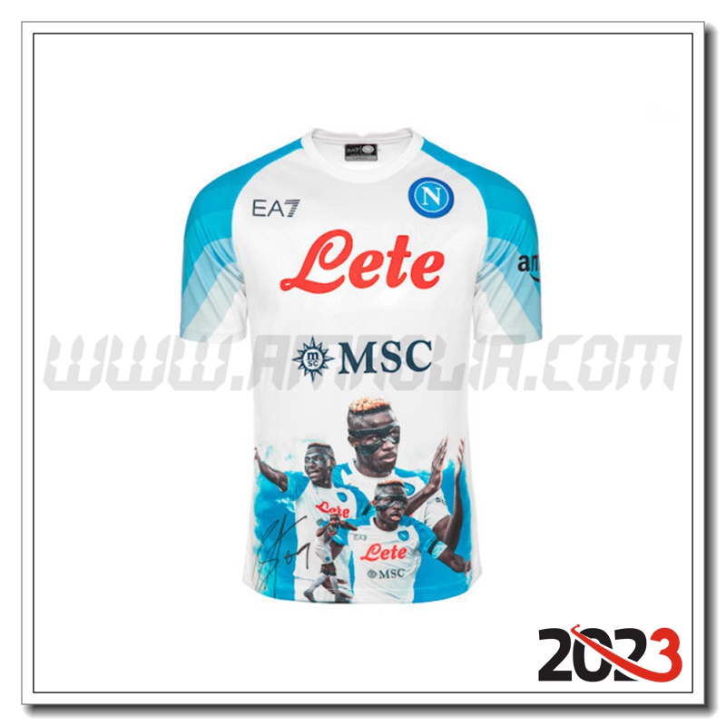 Magliette SS Napoli Face Game Osimhen Match 2022/2023