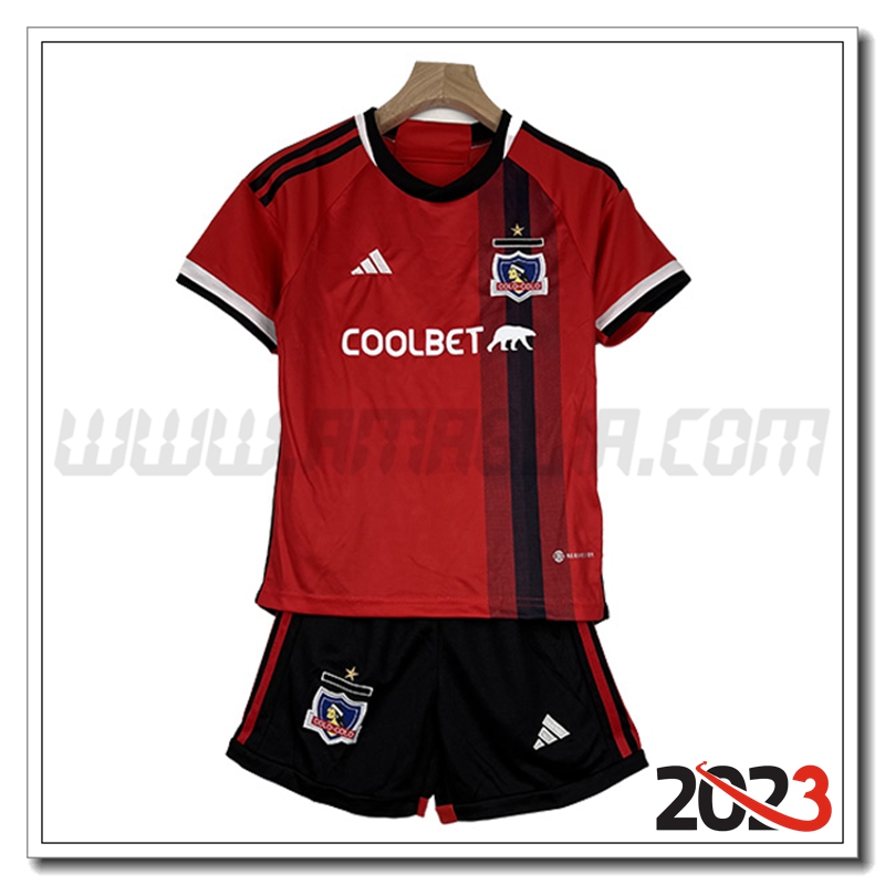 Kit Maglia Colo-Colo Bambino Seconda 2023 2024