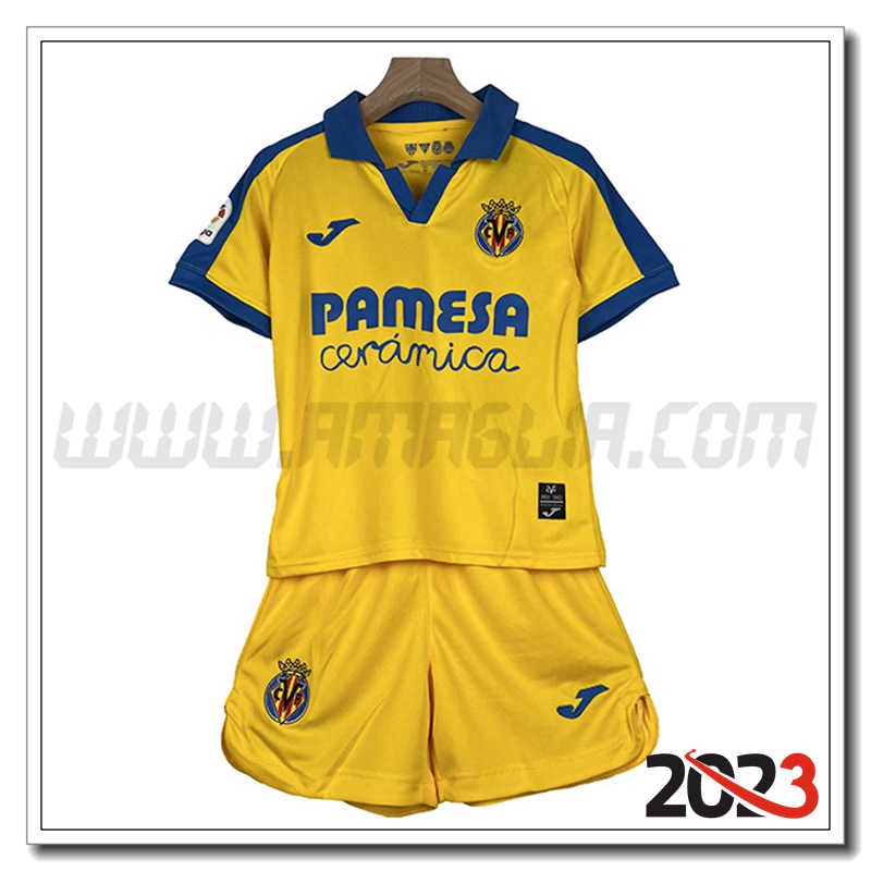 Kit Maglia Villarreal CF Bambino Commemorative 2023 2024