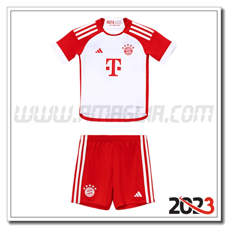 Kit Maglia Bayern Monaco Bambino Prima 2023 2024