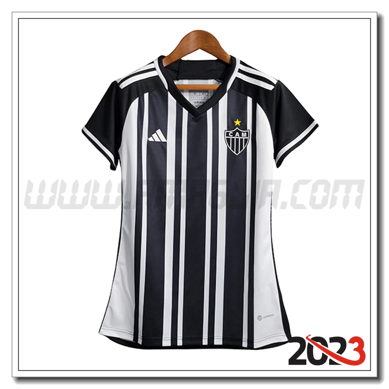 Prima Maglia Calcio Atletico Mineiro Donna 2023 2024