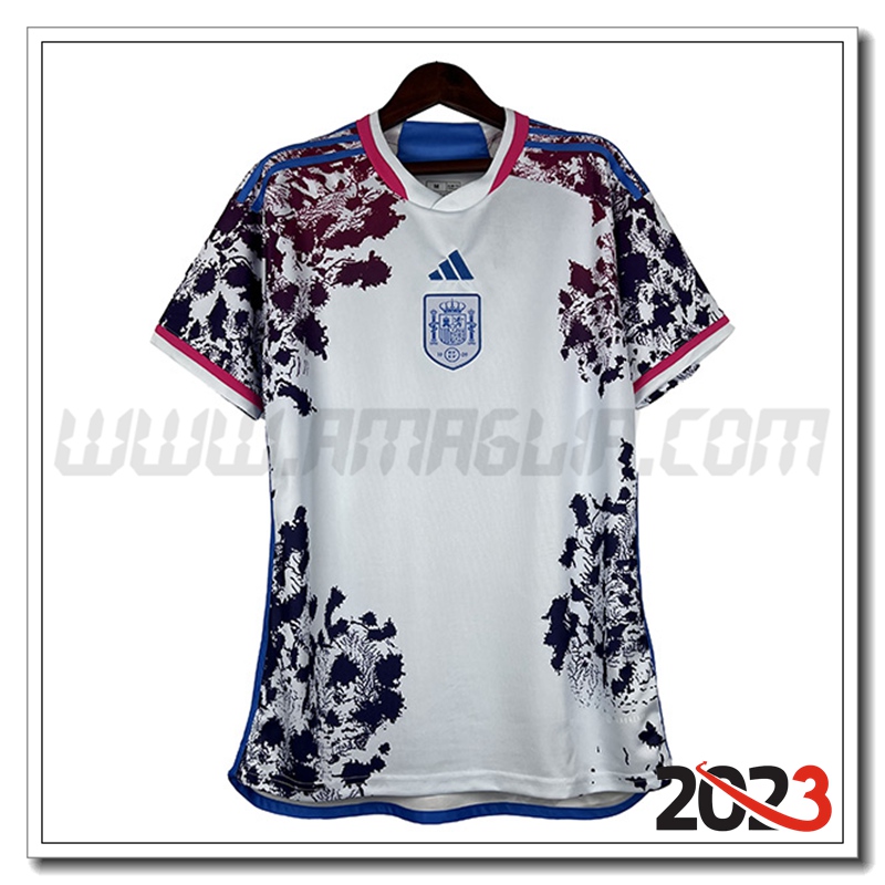 Maglia Calcio Spagna Donna Mondiali 2022