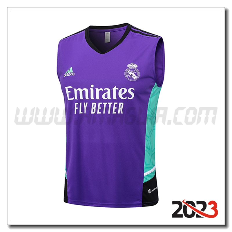 Canotta Allenamento Real Madrid viola 2023 2024 -02