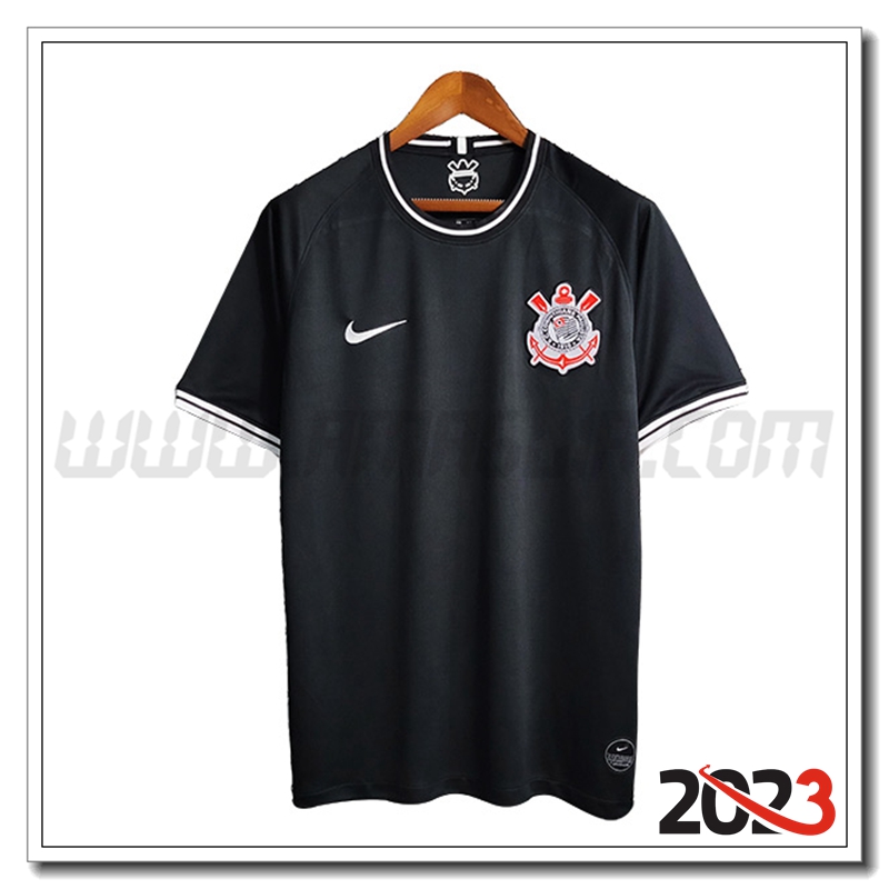 T Shirt Allenamento Corinthians Nero 2023 2024 -02