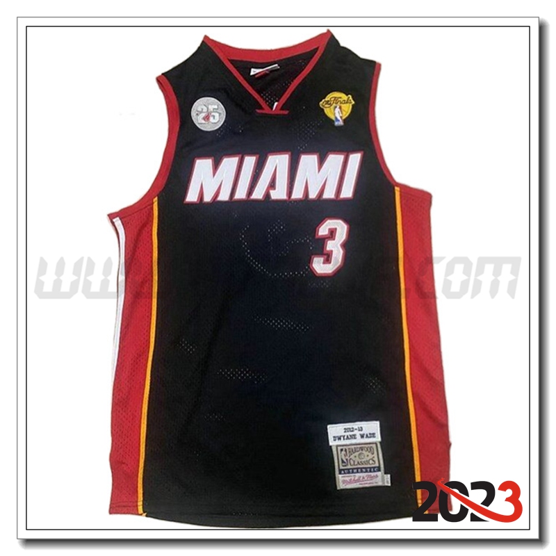 Maglia Miami Heat (WAED #3) 2023/24 Nero