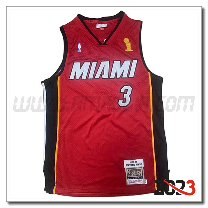 Maglia Miami Heat (WAED #3) 2023/24 Rosso