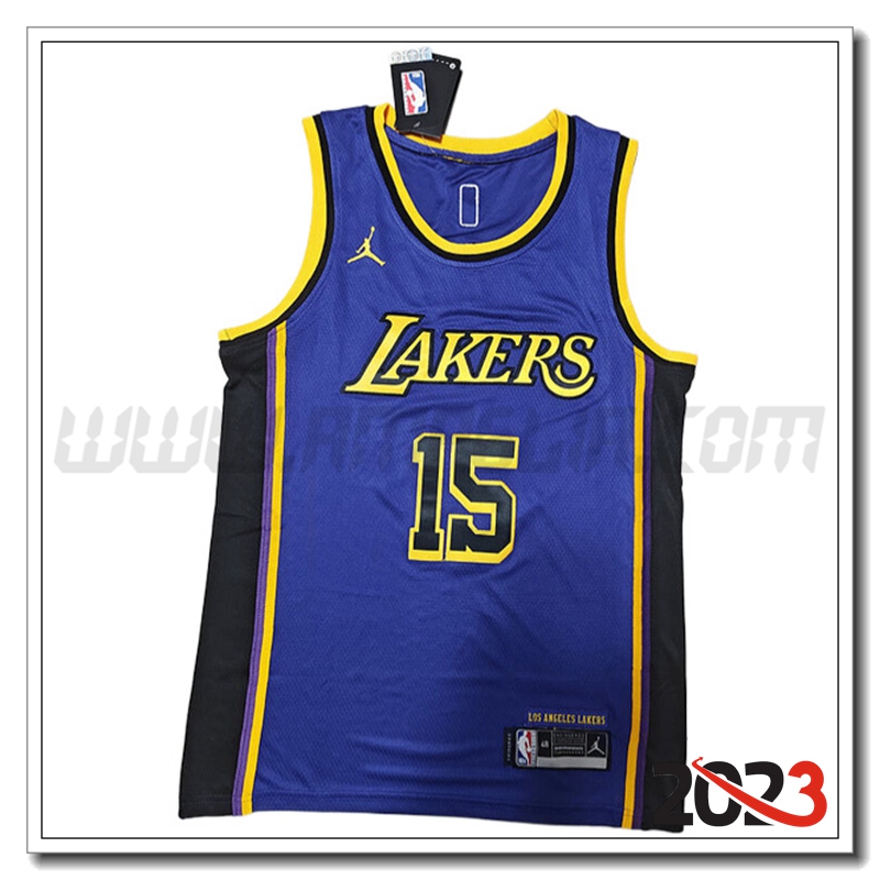 Maglia Los Angeles Lakers (REAVES#15) 2023/24 blu navy