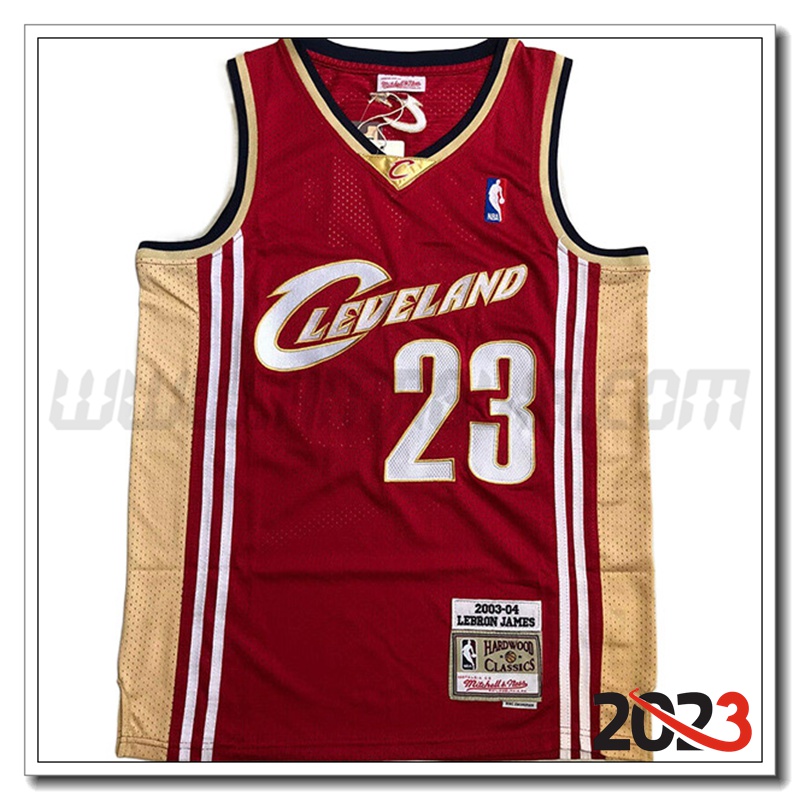 Maglia Cleveland Cavaliers (EMBIID #21) 2023/24 Rosso