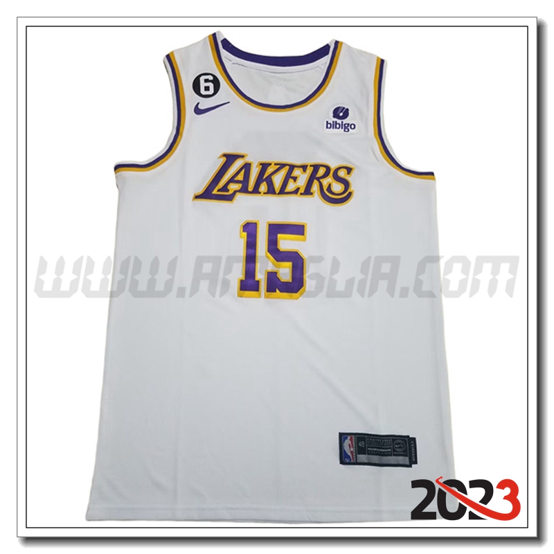 Maglia Los Angeles Lakers (REAVES #15) 2023/24 Bianco