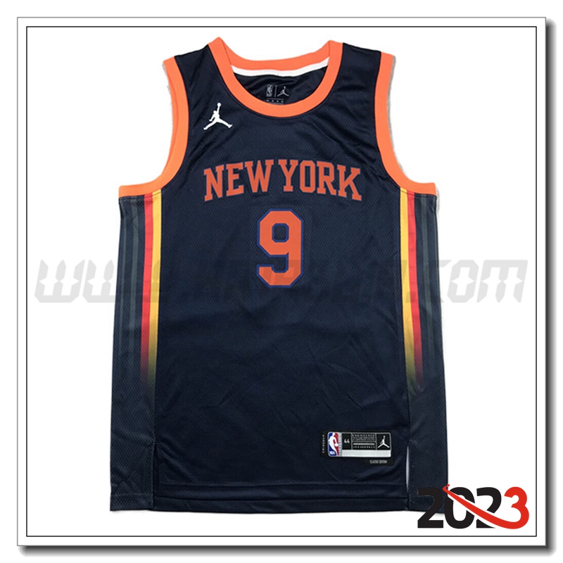 Maglia New York Knicks (BARRETT #9) 2023/24 Nero