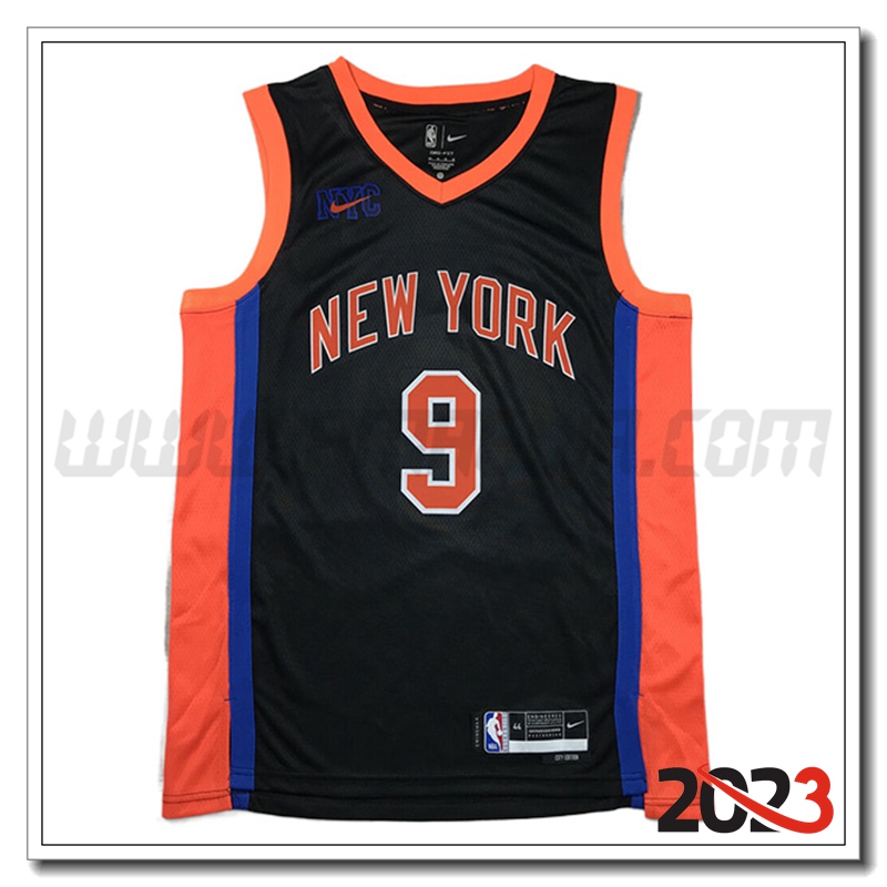 Maglia New York Knicks (BARRETT #3) 2023/24 Nero