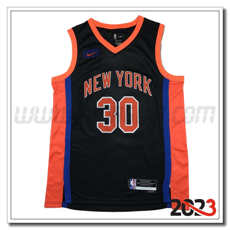 Maglia New York Knicks (RANDLE #30) 2023/24 Nero -02