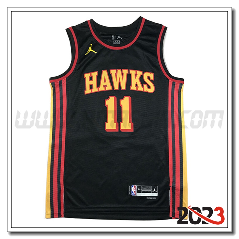 Maglia Atlanta Hawks (YOUNG #11) 2023/24 Nero
