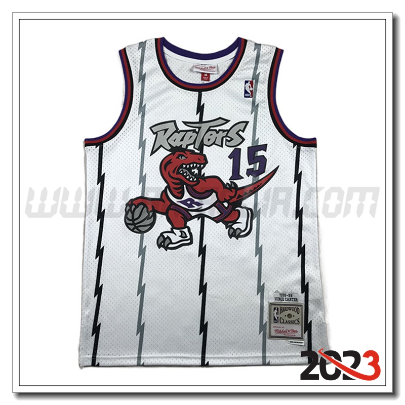 Maglia Toronto Raptors (CARTER #15) 2023/24 Bianco