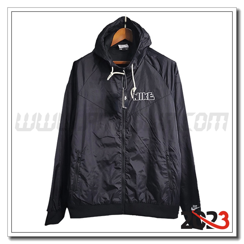 Giacca A Vento Nike Nero 2023 2024 -04
