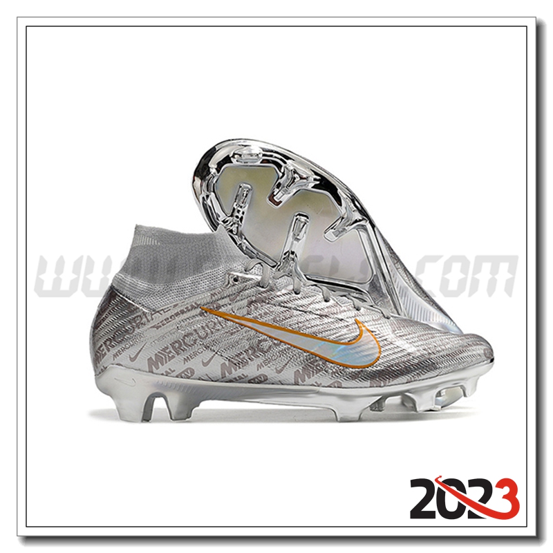 Nike Scarpe Da Calcio Air Zoom Mercurial Superfly Ix Elite XXV Se FG Argent -02