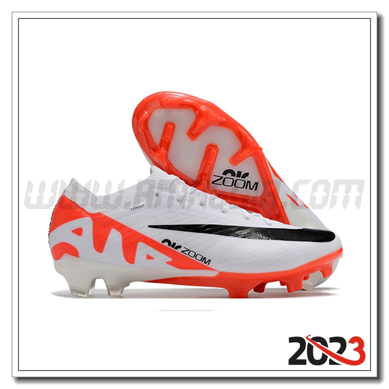 Nike Scarpe Da Calcio Air Zoom Mercurial Vapor 15 Elite XXV FG Bianco