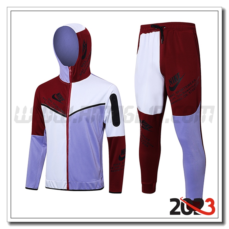 Giacca Con Cappuccio Tuta Giacca A Vento Nike viola 2023 2024