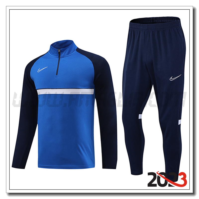 Tuta Allenamento Nike Blu 2023 2024