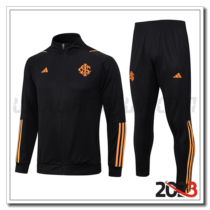 Tuta Allenamento Giacca Brasile Nero 2023 2024