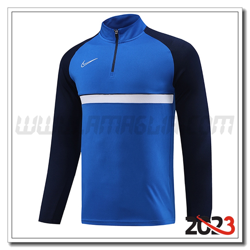 Felpa Allenamento Nike Blu 2023 2024