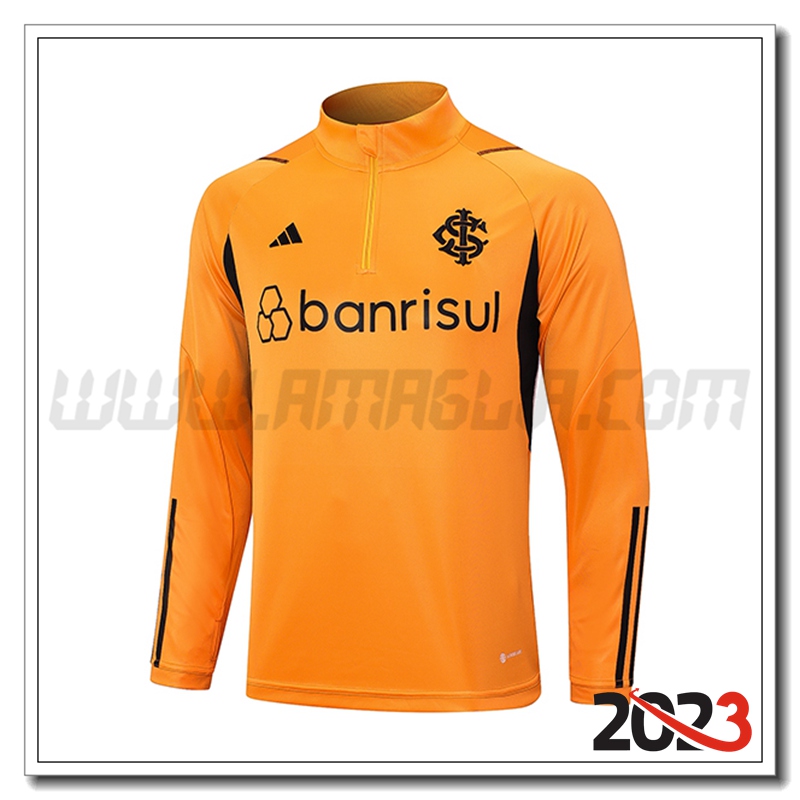 Felpa Allenamento Brasile Arancia 2023 2024