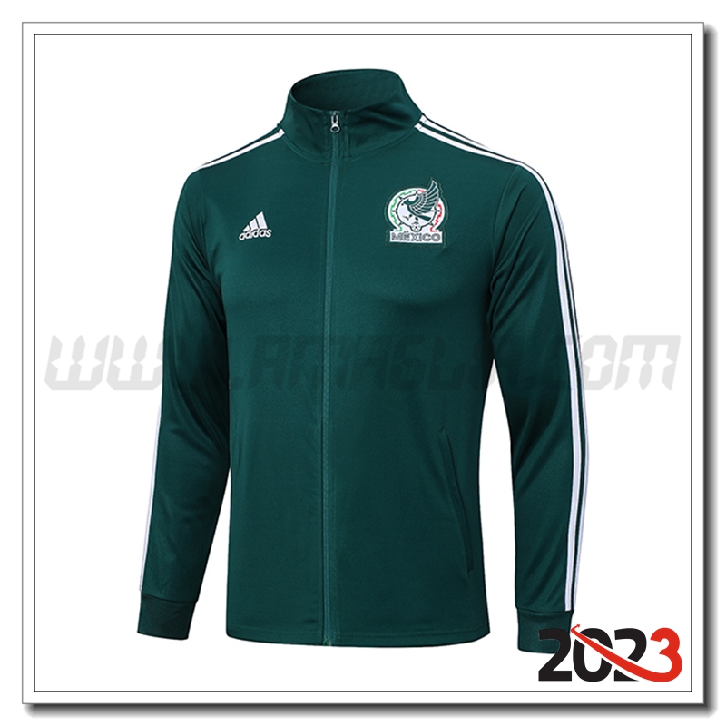 Giacca Calcio Messico Verde 2023 2024
