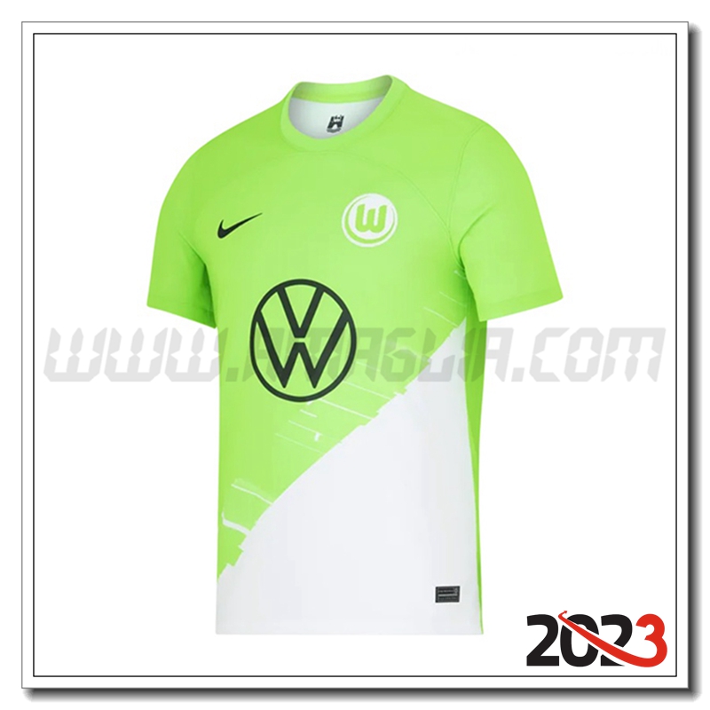 Nuovo Maglia Calcio Vfl Wolfsburg Prima 2023 2024