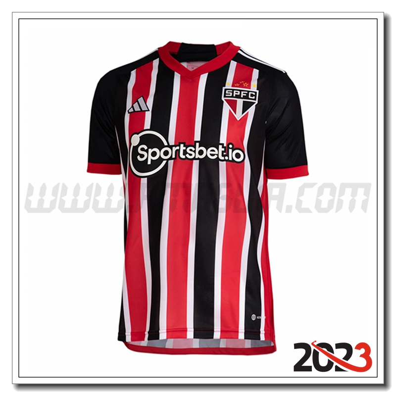 Nuovo Maglia Calcio Sao Paulo FC Seconda 2023 2024