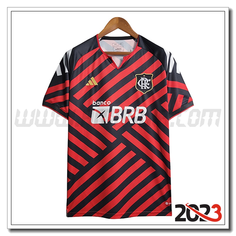 Maglia Calcio Flamengo Special Edition 2023 2024 Rosso