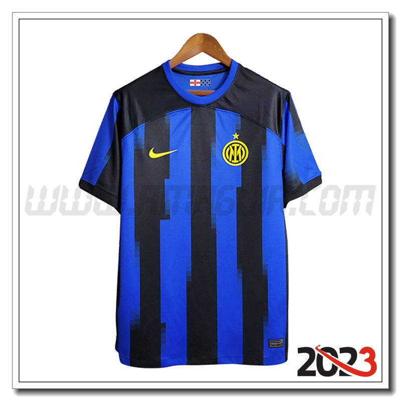 Inter Milan Prima Maglia Calcio 2023 2024