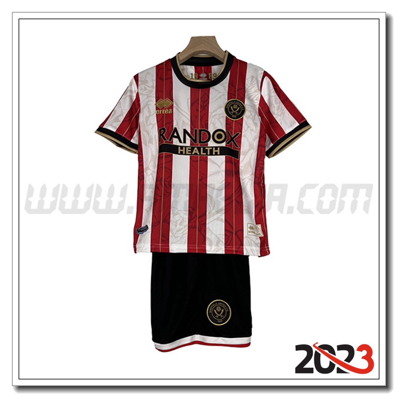Kit Maglia Sheffield United Bambino Special Edition 2023 2024