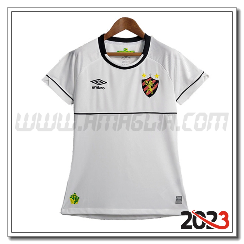 Seconda Maglia Calcio Sport Recife Donna 2023 2024