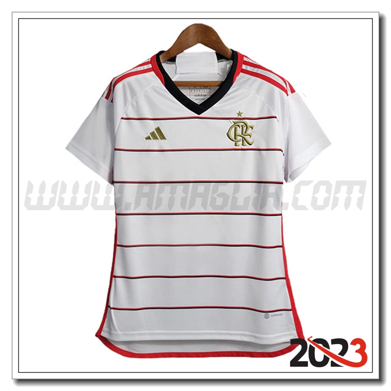 Seconda Maglia Calcio Flamengo Donna 2023 2024
