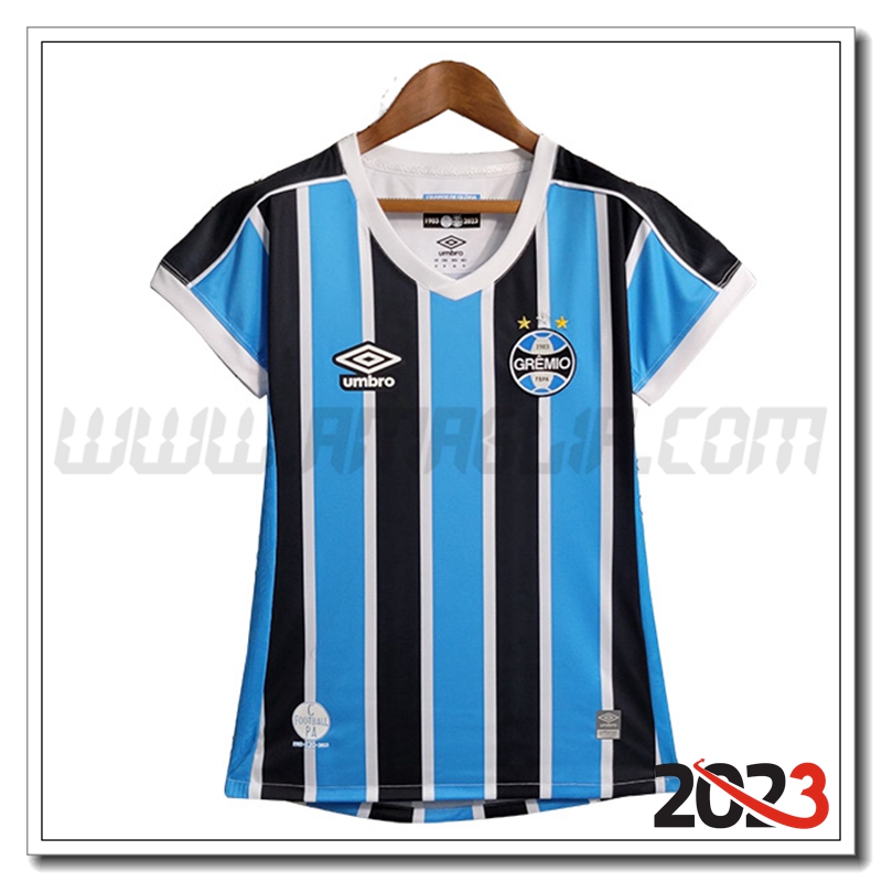 Prima Maglia Calcio Gremio Donna 2023 2024