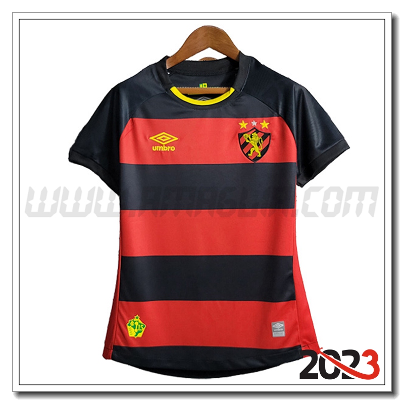 Prima Maglia Calcio Sport Recife Donna 2023 2024