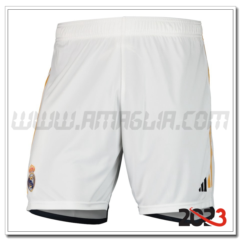Prima Pantaloncini Calcio Real Madrid 2023 2024