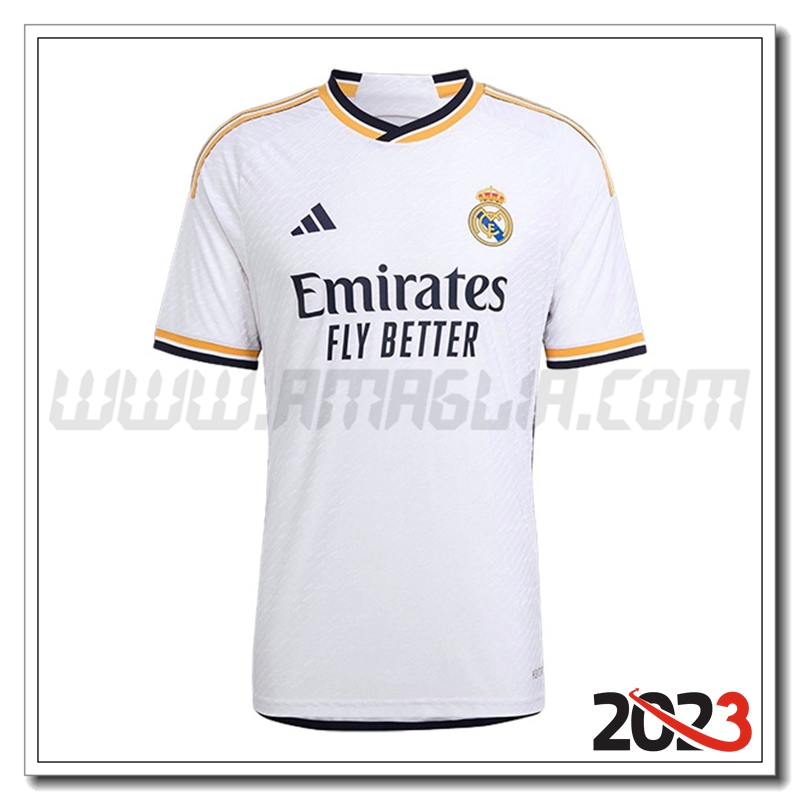 Nuovo Maglia Calcio Real Madrid Prima 2023 2024