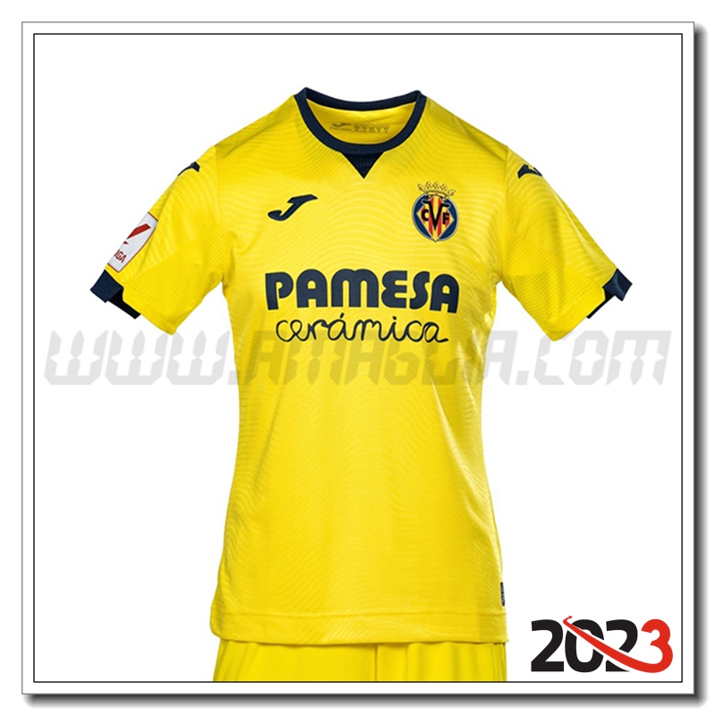 Nuovo Maglia Calcio Villarreal CF Prima 2023 2024