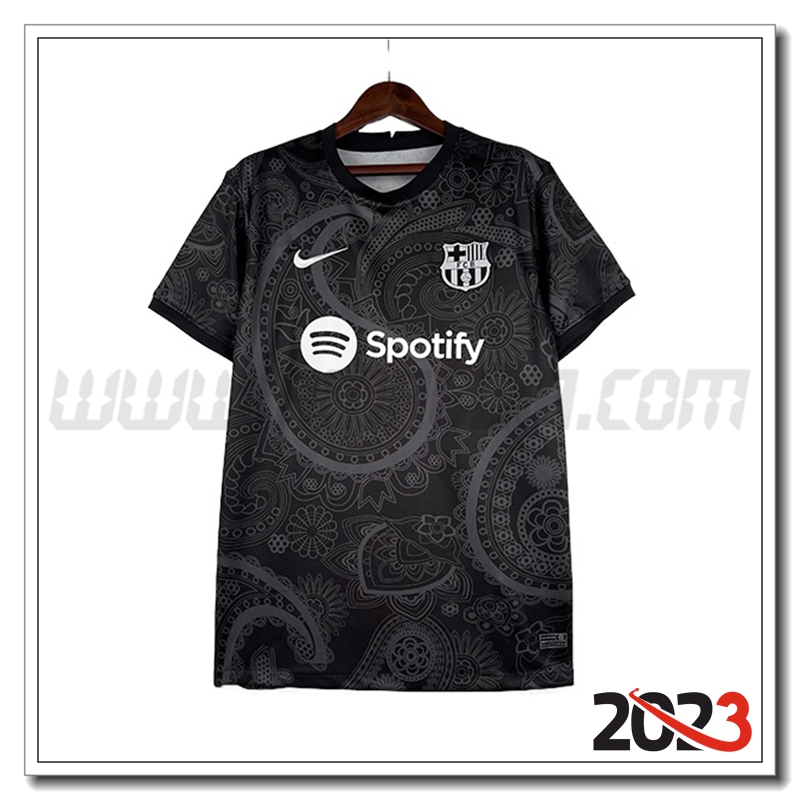 Maglia Calcio FC Barcellona Edizione speciale 2023 2024 Nero