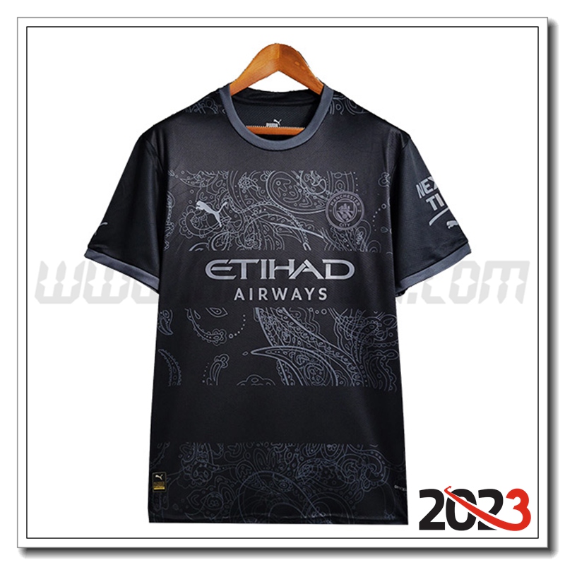 Maglia Calcio Manchester City Edizione speciale 2023 2024 Nero