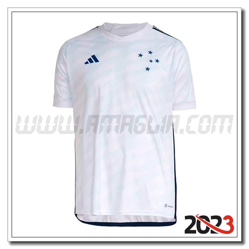 Nuovo Maglia Calcio Cruzeiro Seconda 2023 2024