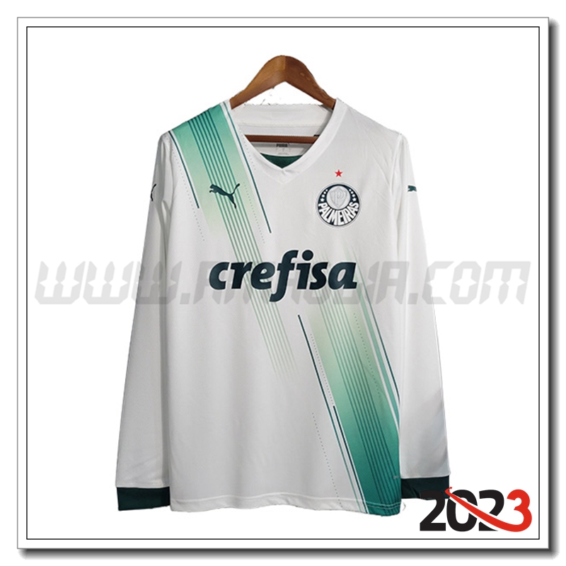 Seconda Maglia Calcio Palmeiras Manica lunga 2023 2024