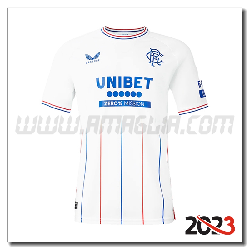 Rangers FC Seconda Maglia Calcio 2023 2024