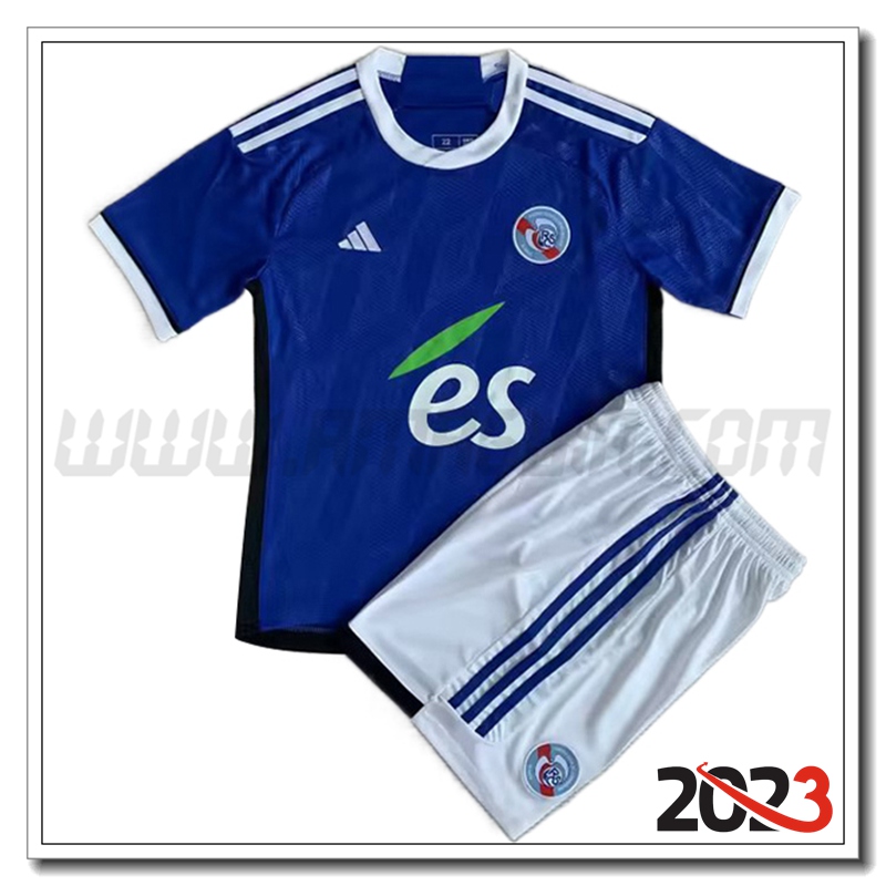 Kit Maglia RC Strasbourg Bambino Prima 2023 2024