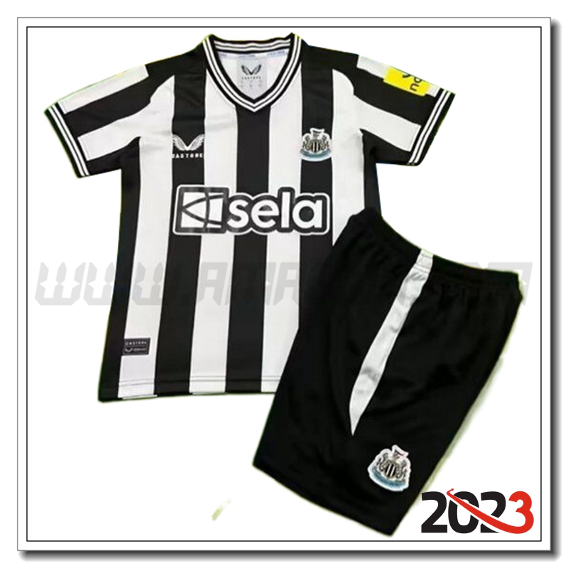 Kit Maglia Newcastle United Bambino Prima 2023 2024