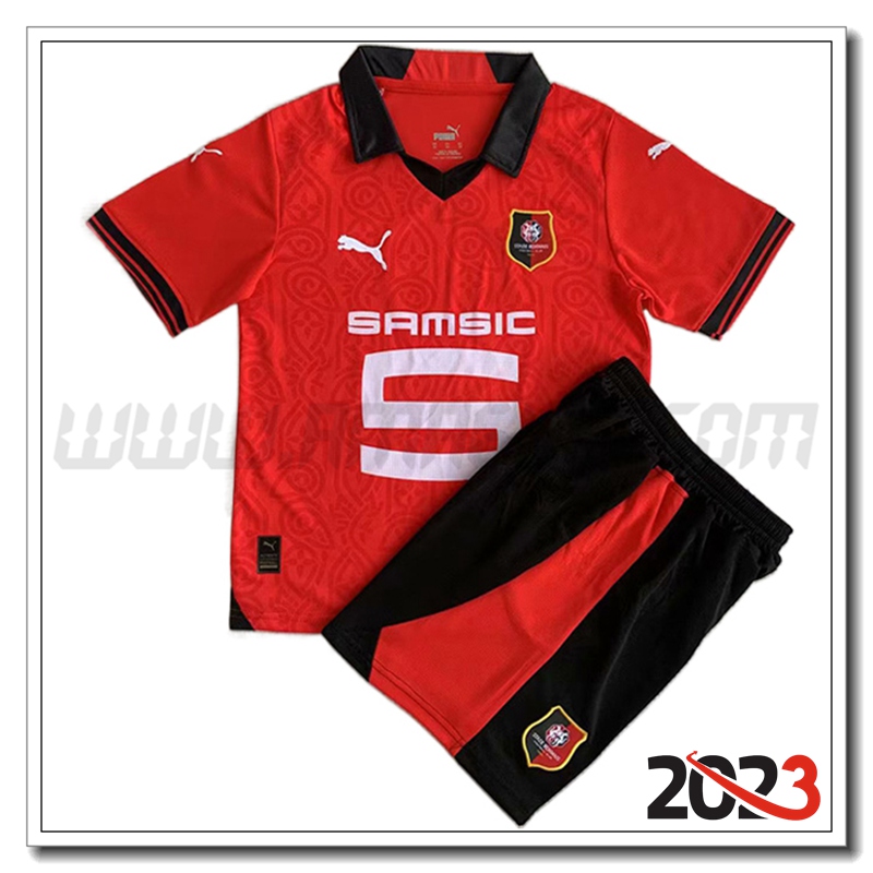 Kit Maglia Stade Rennais Bambino Prima 2023 2024